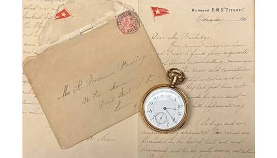 Золотий годинник із Титаніка виставили на аукціон за £1 млн