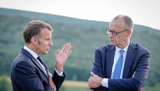 Макрон и Мерц сомневаются в мирных инициативах США в отношении Украины