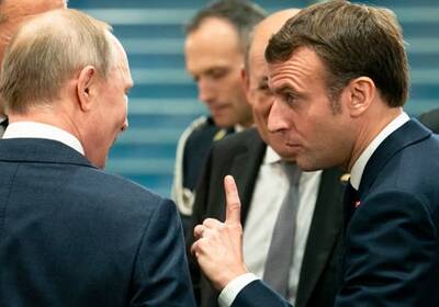 Макрон заявил об организации контакта с Путиным