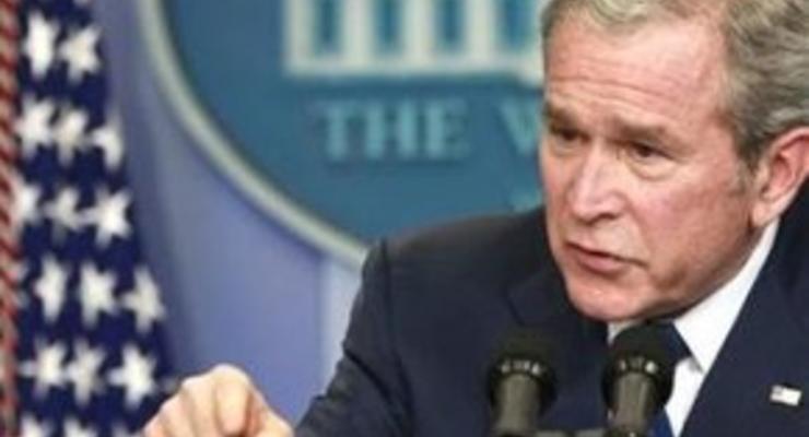 Буш попросил конгресс выделить для Обамы $350 млрд из стабпакета