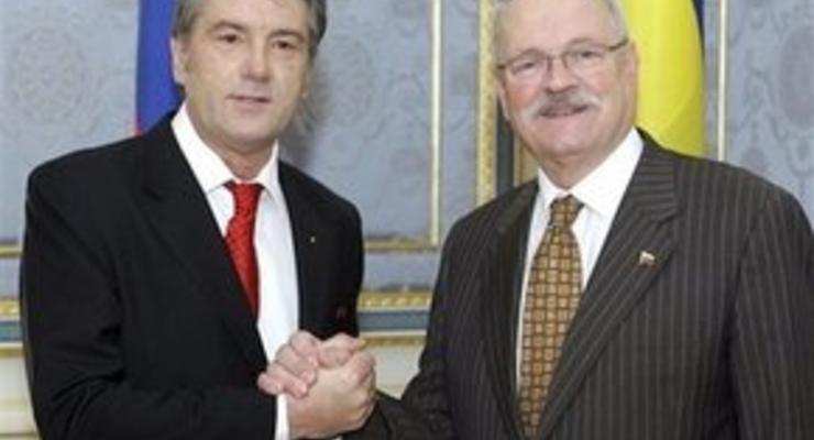 Ющенко считает действия России вызовом для Украины и Европы