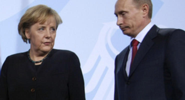 Путин и Меркель договорились проверить техническое состояние ГТС Украины