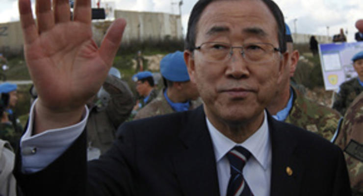 Завтра генсек ООН Пан Ги Мун посетит сектор Газа