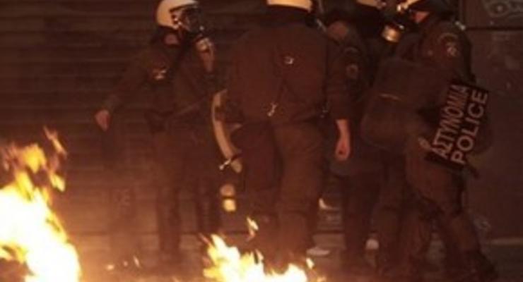 В Афинах произошли столкновения между полицией и анархистами