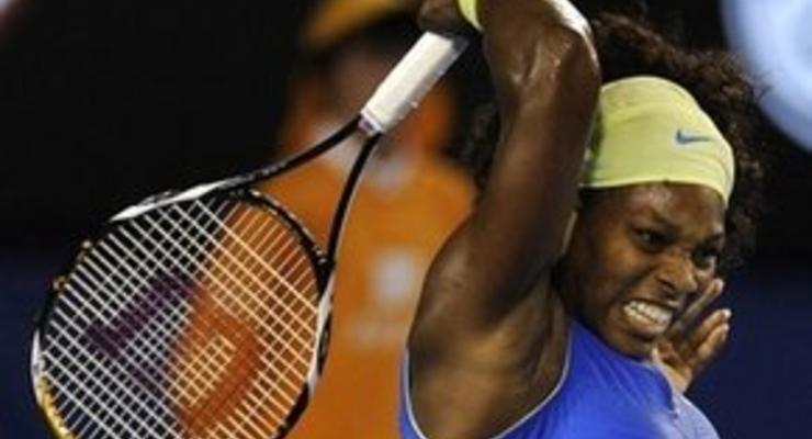 Australian Open: Серена Уильямс вышла в финал