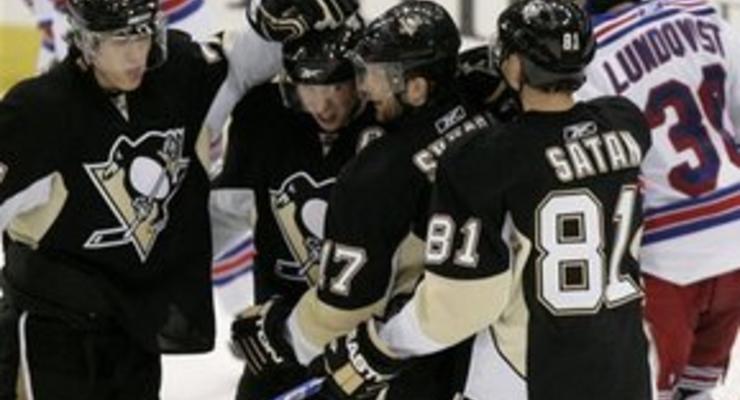 NHL: Пингвины разгромили Рейнджеров