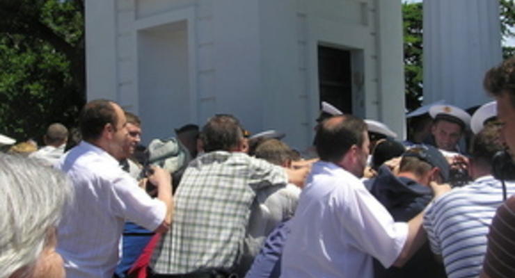 СМИ Севастополя не пустили на суд по обвинению участников инцидента на Графской пристани