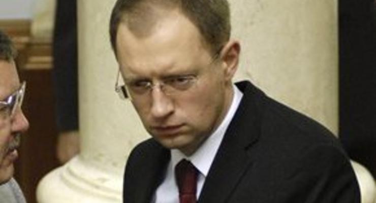 Яценюк: Министр финансов не может претендовать на яркое политическое будущее