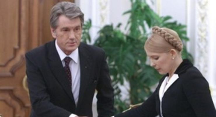 УП: Диалог Ющенко и Тимошенко на заседании СНБО свелся к взаимному унижению