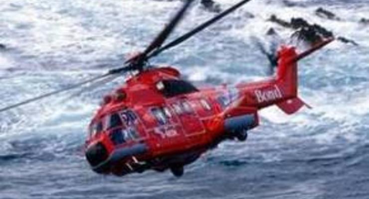 В Северном море приводнился вертолет