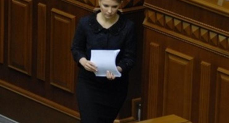 Тимошенко: задолженность теплокоммунэнерго и облгазов критическая