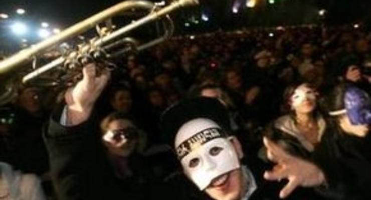 Грузинская оппозиция провела музыкальную репетицию массовой акции протеста