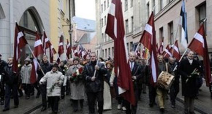 В Риге состоялся марш памяти бывших легионеров СС