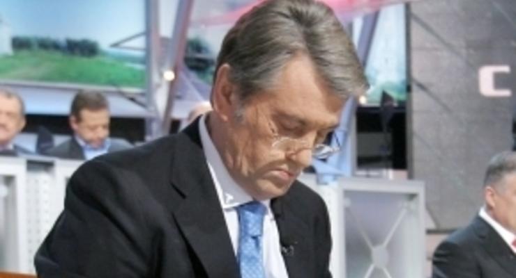 СП: БЮТ и КПУ в четверг начнут процедуру импичмента Ющенко