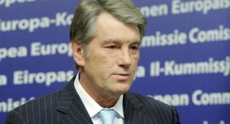 Ющенко призвал Европу не вмешиваться в его отношения с Тимошенко
