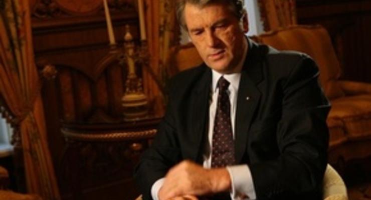 Ющенко выйдет в прямой эфир из Бельгии в 14:00