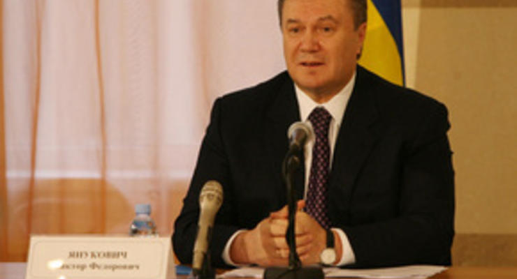 Янукович не отказывается от придания русскому языку статуса государственного