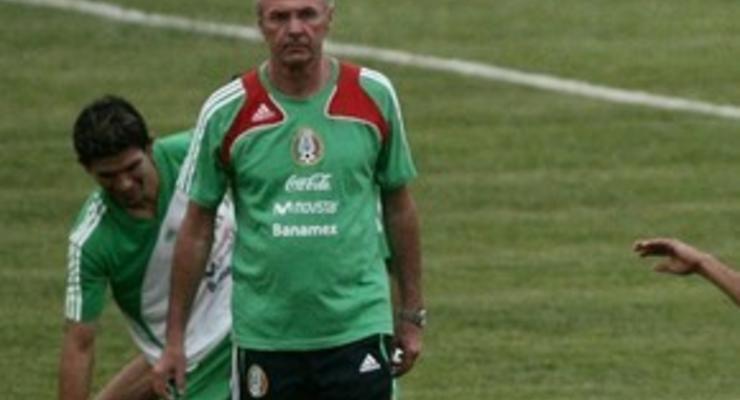 Эрикссон уволен с поста главного тренера сборной Мексики