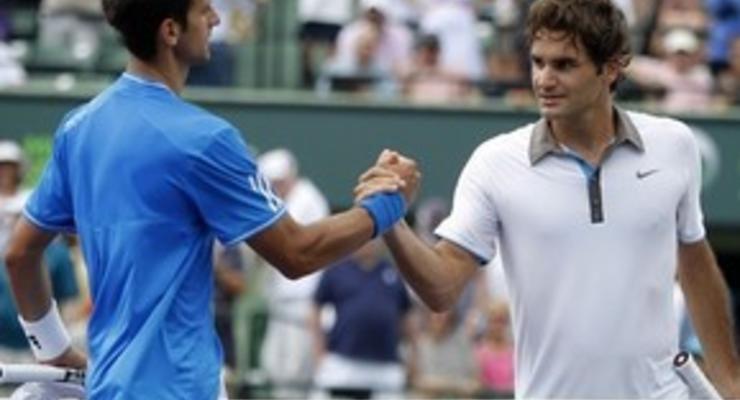 Майами: Джокович обыгрывает Федерера в полуфинале