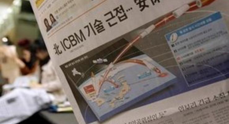 Запущенный КНДР спутник рухнул в Тихий океан