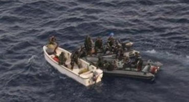 Натовские моряки захватили семерых сомалийских пиратов