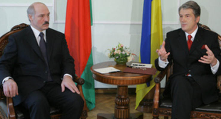 Ющенко и Лукашенко поговорят о завершении правового оформления госграницы