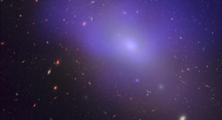 Астрономы: в темной материи движется горячий межгалактический газ
