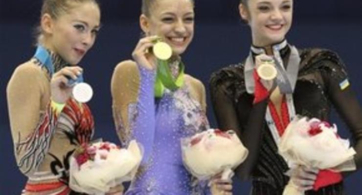Художня гімнастика: Ганна Бессонова стала третьою в багатоборстві