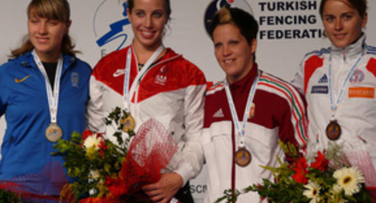 Ольга Харлан завоевала серебро Чемпионата Мира по фехтованию