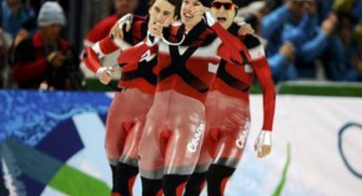 Канадские конькобежцы выигрывают золото Ванкувера-2010