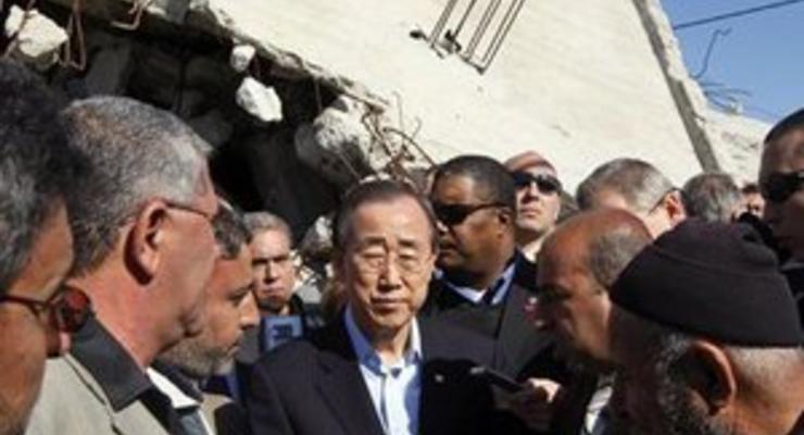 Генсек ООН призвал к снятию блокады сектора Газа, которая причиняет "неприемлемые страдания"