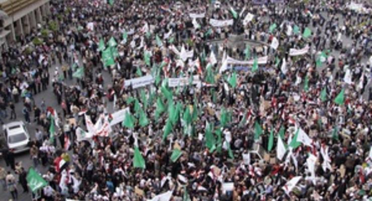 В Дамаске прошла многотысячная демонстрация против политики Израиля в Иерусалиме