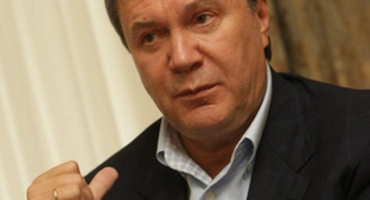 Янукович "имел разговор" с Семиноженко относительно заявления о союзе с Россией и Беларусью