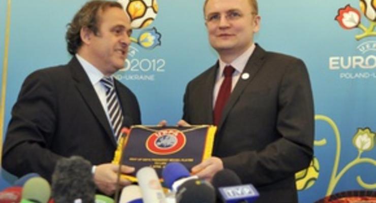 Платини верит, что Украина успеет подготовиться к Евро-2012