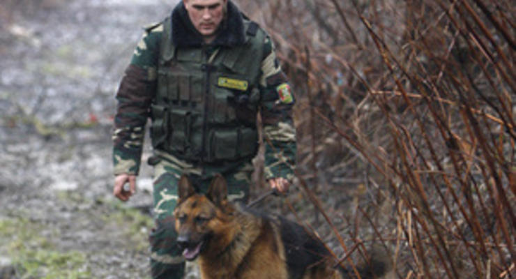 На украино-российской границе пограничники задержали украинца, несшего в Россию взрывчатку