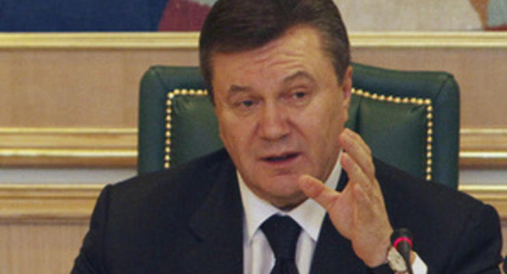 Янукович поручил обеспечить достойное участие украинских ветеранов в проекте Поезд Победы