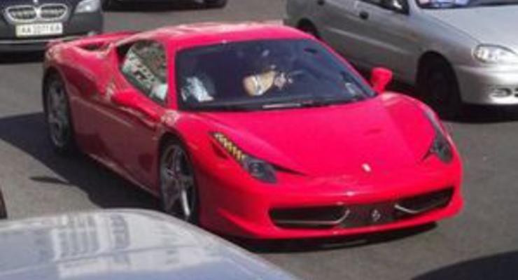 СМИ: Дочь Черновецкого купила Ferrari за 2,5 млн гривен