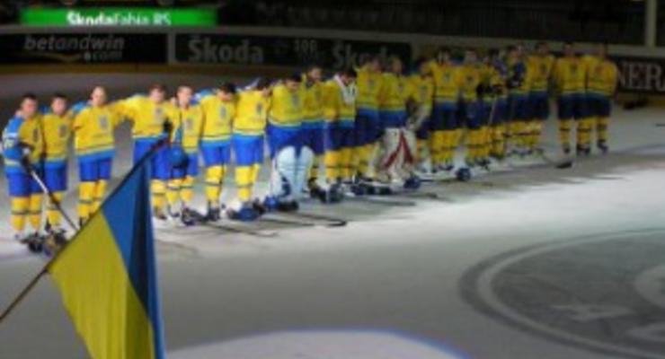 Сборная Украины по хоккею с разгромным счетом уступила второй команде России