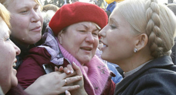 Тимошенко отметит годовщину Оранжевой революции вместе с предпринимателями на Майдане