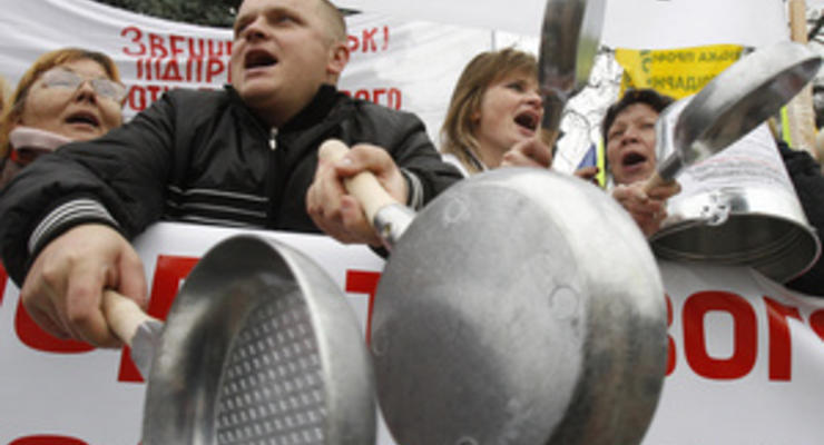 По Украине прокатилась волна протестов предпринимателей