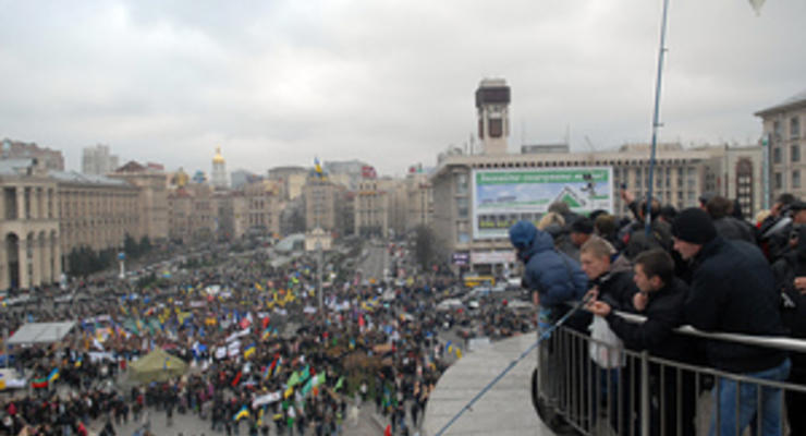 Организаторы акции протеста: На Майдане раскола нет