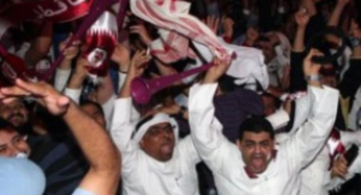 В столице Катара ликующая толпа заблокировала дорожное движение