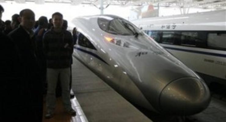 Китай установил мировой рекорд скорости пассажирского поезда