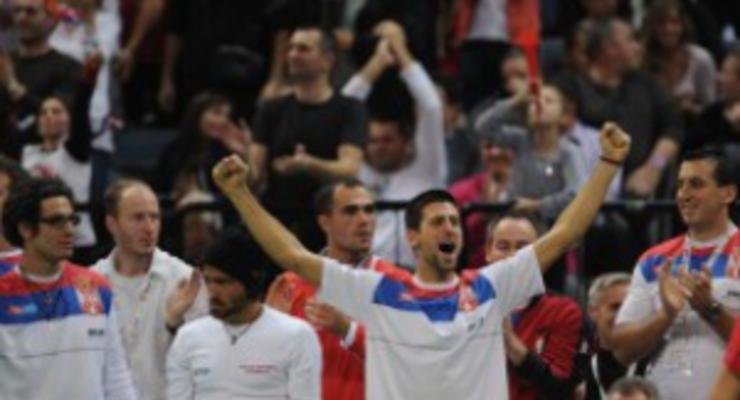 Сербы побрились наголо после победы в финале Кубка Дэвиса