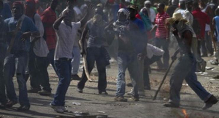 Жители Гаити устроили беспорядки, не согласившись с результатами выборов