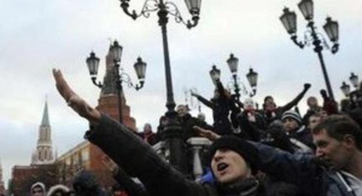 Участники митинга в центре Москвы покинули Манежную площадь