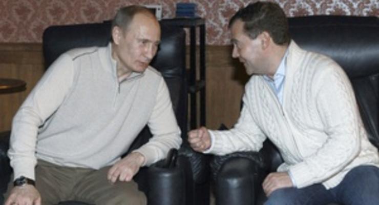 Путин: Мы с Медведевым спим по очереди