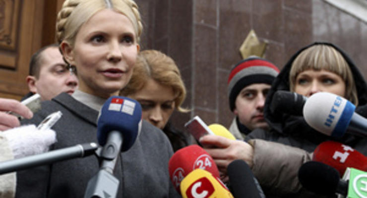 Тимошенко отказалась сегодня выступать на Интере