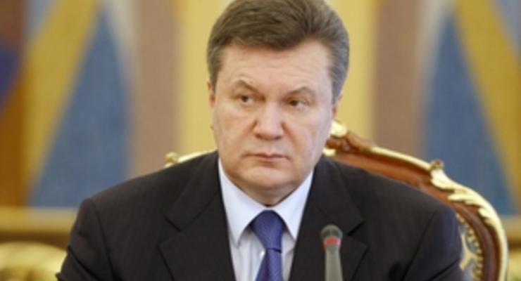 Янукович: Строительство Южного потока является шантажом и вызовом для Украины