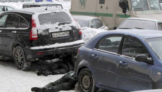 В Петербурге совершено нападение на инкассаторскую машину: есть жертвы